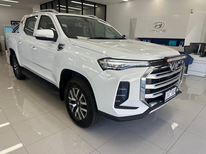 2022 LDV T60 Max PRO SK8C 4X4 Dual Range Blanc White