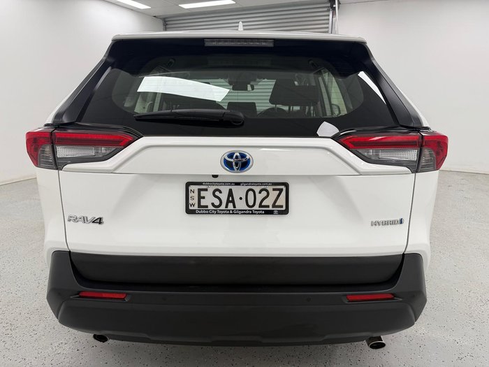 2022 Toyota RAV4 GX AXAH54R 4X4 On Demand Glacier White