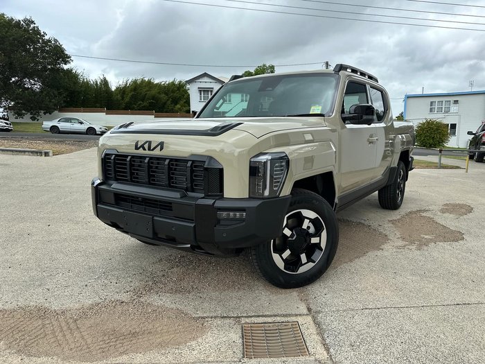 2025 Kia Tasman X-Line TK MY26 4X4 Dual Range Tan Beige