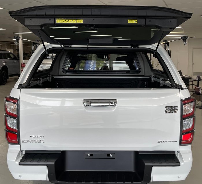 2025 Isuzu D-MAX LS-U MY25.5 4X4 Dual Range Moonstone White