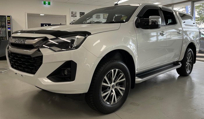 2025 Isuzu D-MAX LS-U MY25.5 4X4 Dual Range Moonstone White