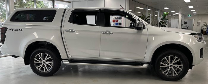 2025 Isuzu D-MAX LS-U MY25.5 4X4 Dual Range Moonstone White