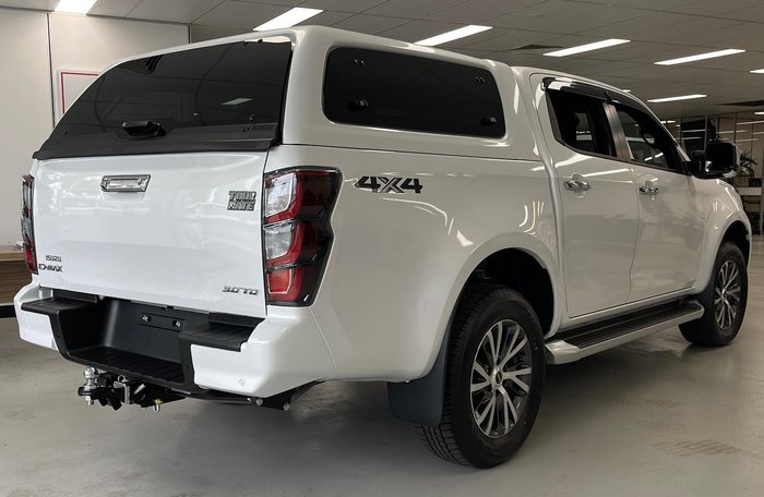 2025 Isuzu D-MAX LS-U MY25.5 4X4 Dual Range Moonstone White