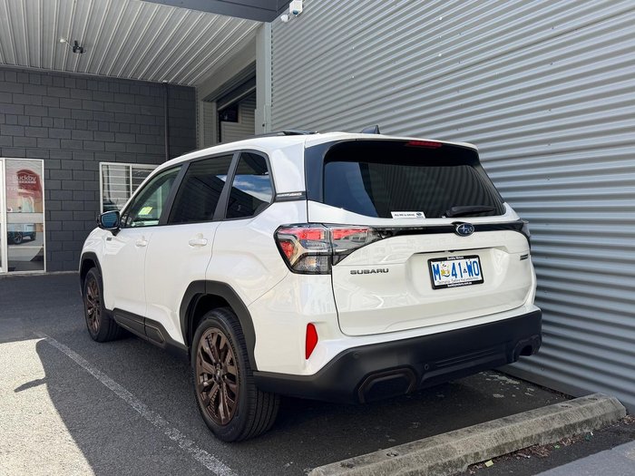 2025 Subaru Forester Hybrid Sport S6 MY26 AWD Crystal White