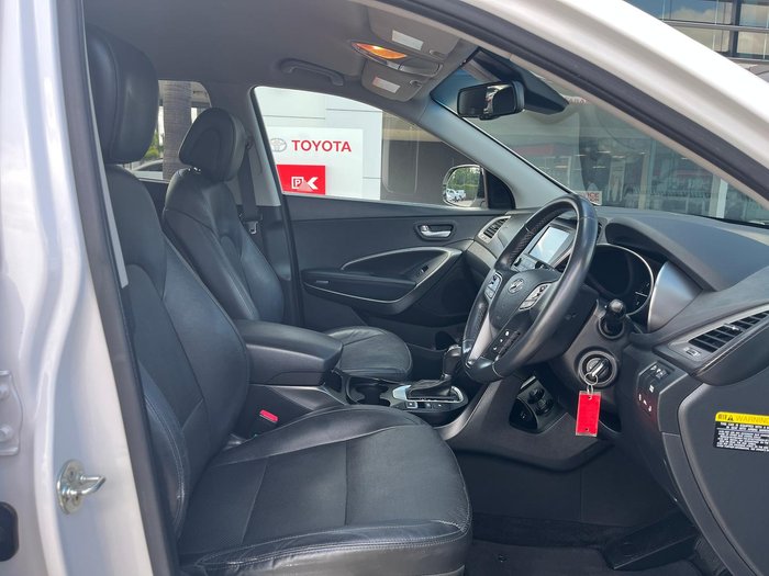 2018 Hyundai Santa Fe Active X DM5 Series II MY18 White Crystal