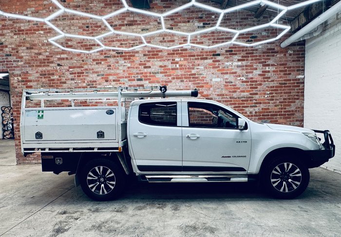 2013 Holden Colorado LX RG MY14 4X4 Dual Range Summit White