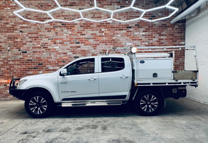 2013 Holden Colorado LX RG MY14 4X4 Dual Range Summit White