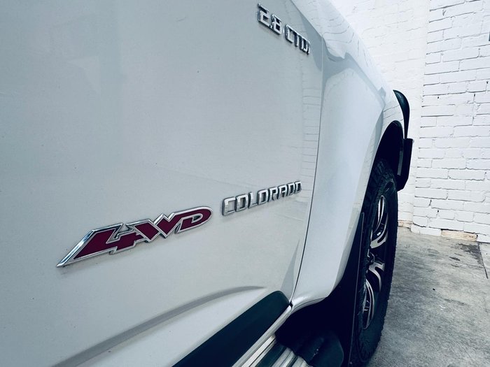 2013 Holden Colorado LX RG MY14 4X4 Dual Range Summit White