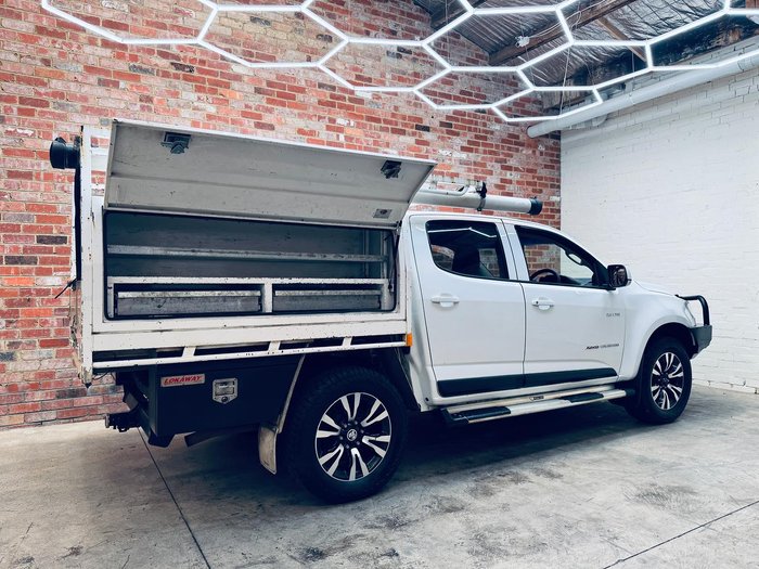 2013 Holden Colorado LX RG MY14 4X4 Dual Range Summit White