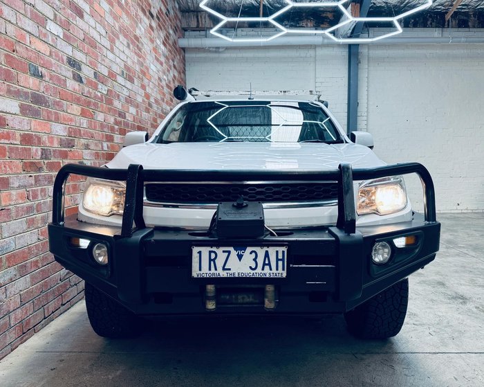 2013 Holden Colorado LX RG MY14 4X4 Dual Range Summit White