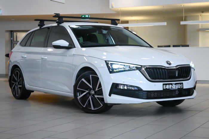 2020 SKODA Scala 110TSI NW MY20.5 Moon White