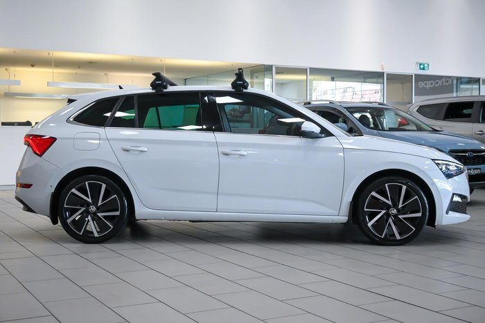 2020 SKODA Scala 110TSI NW MY20.5 Moon White