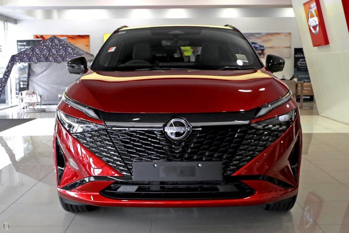 2025 Nissan QASHQAI N-DESIGN e-POWER J12 MY25 Fuji Sunset Red with Onyx Black Roof