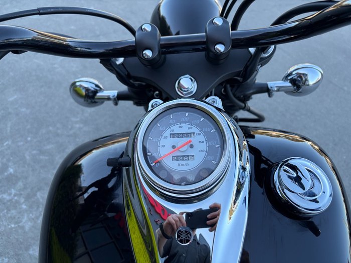 2018 Yamaha XVS650 V-STAR CUSTOM Black