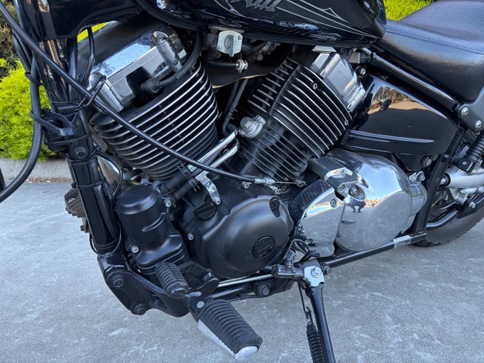 2018 Yamaha XVS650 V-STAR CUSTOM Black