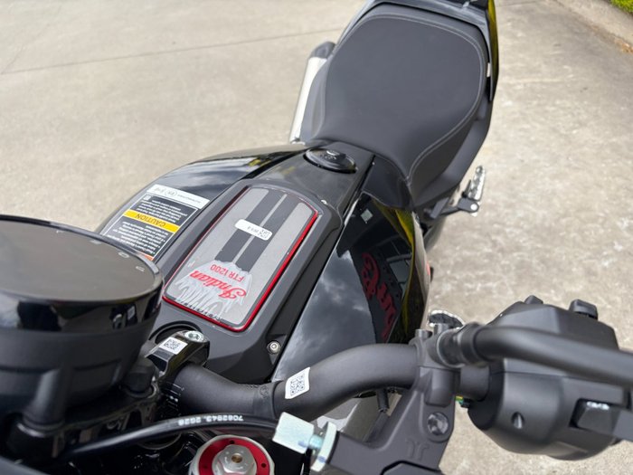 2023 Indian FTR SPORT ONYX BLACK RED