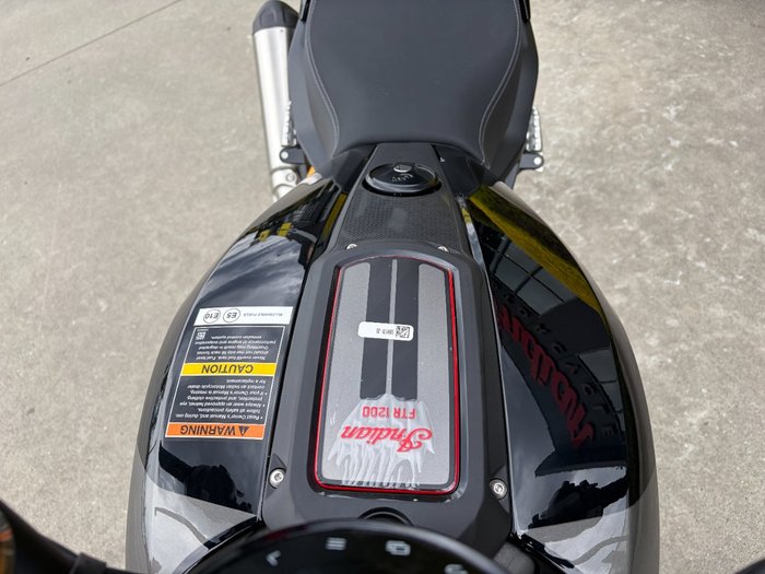 2023 Indian FTR SPORT ONYX BLACK RED