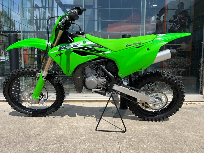 2025 Kawasaki 2025 Kawasaki 112CC KX112 (KX112ASFNN) Motocross GREEN