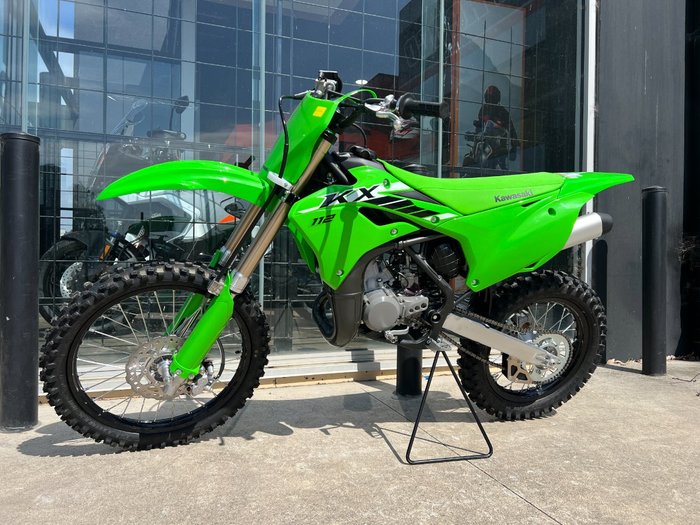 2025 Kawasaki 2025 Kawasaki 112CC KX112 (KX112ASFNN) Motocross GREEN