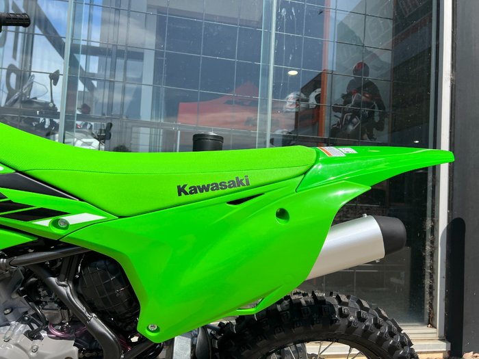 2025 Kawasaki 2025 Kawasaki 112CC KX112 (KX112ASFNN) Motocross GREEN
