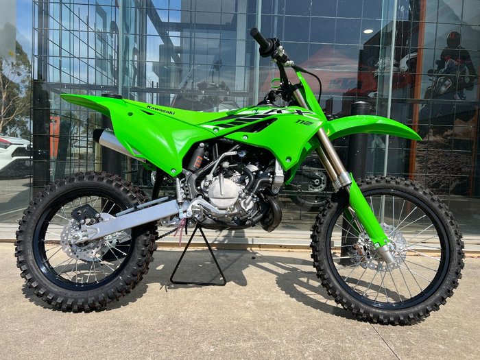 2025 Kawasaki 2025 Kawasaki 112CC KX112 (KX112ASFNN) Motocross GREEN
