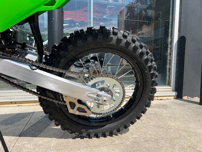 2025 Kawasaki 2025 Kawasaki 112CC KX112 (KX112ASFNN) Motocross GREEN
