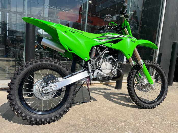 2025 Kawasaki 2025 Kawasaki 112CC KX112 (KX112ASFNN) Motocross GREEN