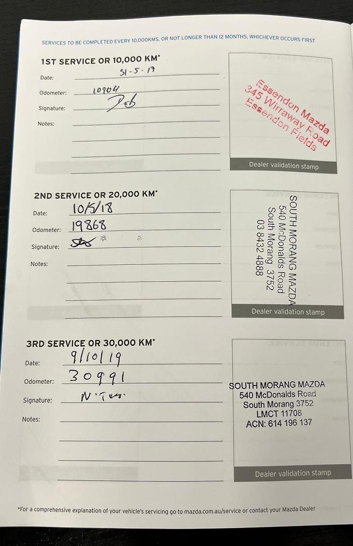 2016 Mazda 3 Maxx BM Series Jet Black