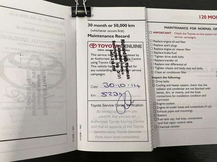 2009 Toyota RAV4 Cruiser L ACA33R MY09 4X4 On Demand Ebony