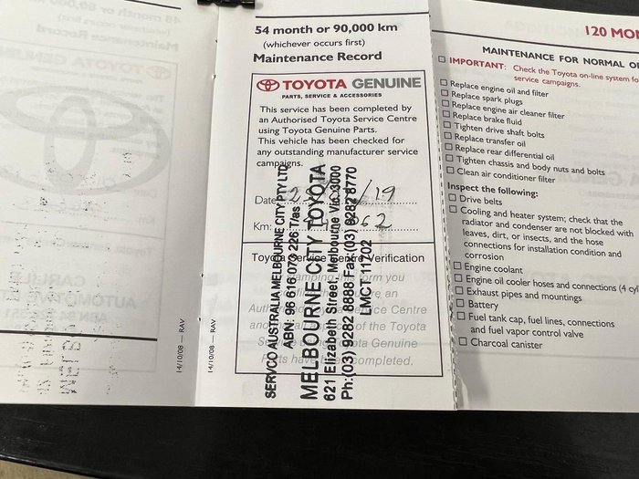 2009 Toyota RAV4 Cruiser L ACA33R MY09 4X4 On Demand Ebony