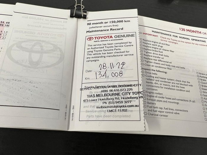 2009 Toyota RAV4 Cruiser L ACA33R MY09 4X4 On Demand Ebony