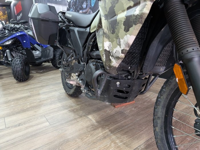 2025 Kawasaki KLR650 (KL650) ADVENTURE CYPHER CAMO BEIGE (MATTE)