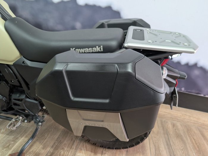 2025 Kawasaki KLR650 (KL650) ADVENTURE CYPHER CAMO BEIGE (MATTE)