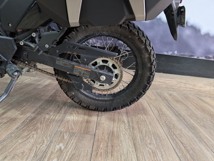 2025 Kawasaki KLR650 (KL650) ADVENTURE CYPHER CAMO BEIGE (MATTE)