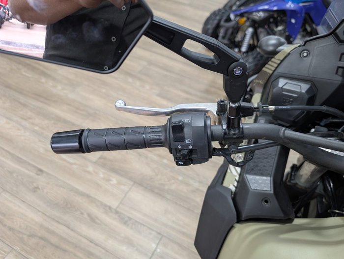 2025 Kawasaki KLR650 (KL650) ADVENTURE CYPHER CAMO BEIGE (MATTE)