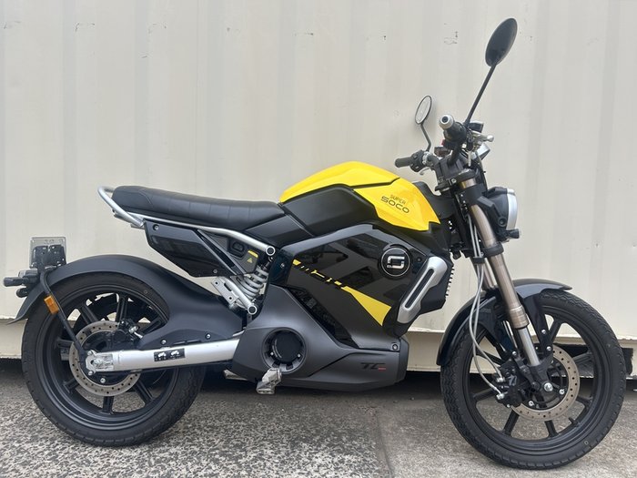 2021 SUPER SOCO TC MAX ROAD YELLOW