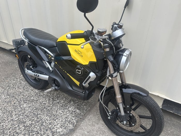 2021 SUPER SOCO TC MAX ROAD YELLOW