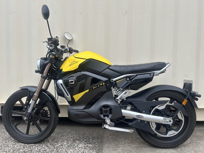 2021 SUPER SOCO TC MAX ROAD YELLOW