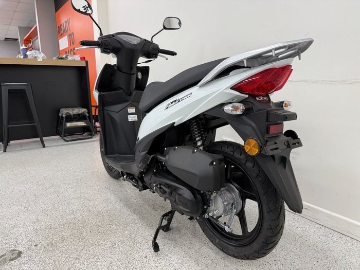 2025 Suzuki ADDRESS (UK110NMM2) White