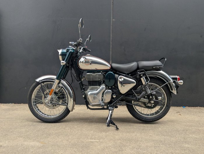 2025 Royal Enfield (see Also Enfiel CLASSIC 350 HALCYON Emerald Chrome