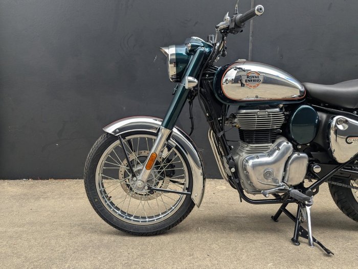 2025 Royal Enfield (see Also Enfiel CLASSIC 350 HALCYON Emerald Chrome