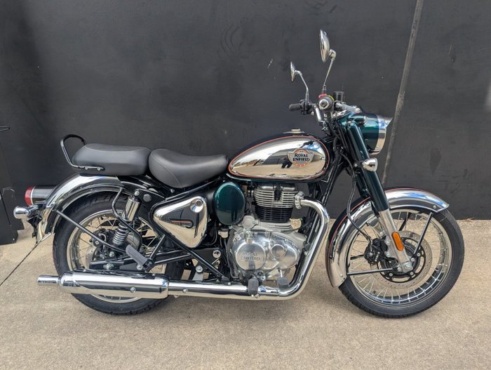 2025 Royal Enfield (see Also Enfiel CLASSIC 350 HALCYON Emerald Chrome