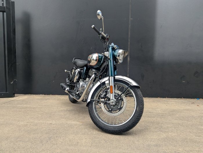 2025 Royal Enfield (see Also Enfiel CLASSIC 350 HALCYON Emerald Chrome