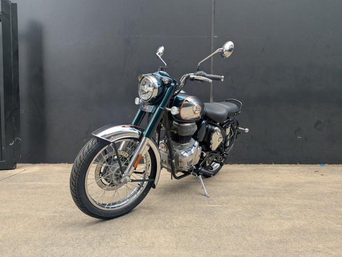 2025 Royal Enfield (see Also Enfiel CLASSIC 350 HALCYON Emerald Chrome