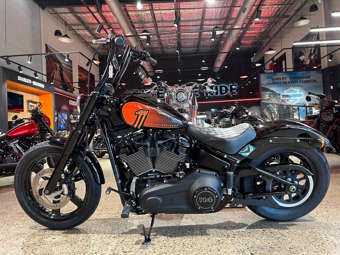 2022 Harley-Davidson Street Bob 114 (FXBBS) Softail Black