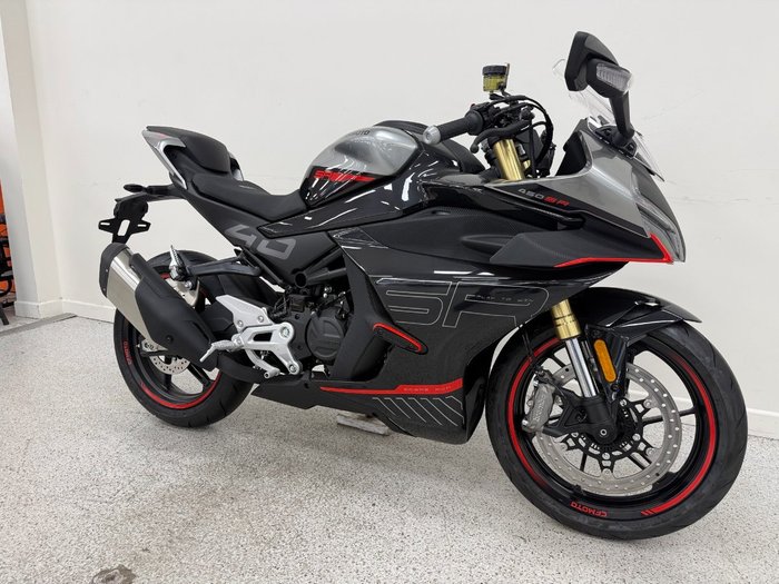 2024 CFMOTO 450 SR ABS NEBULA BLACK
