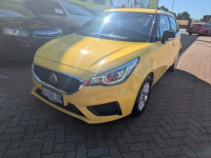 2020 MG MG3 Core MY21 Tudor Yellow