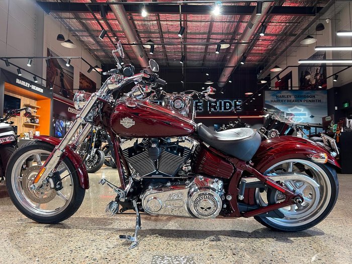 2008 Harley-Davidson Rocker C 96 (FXCWC) Softail Red