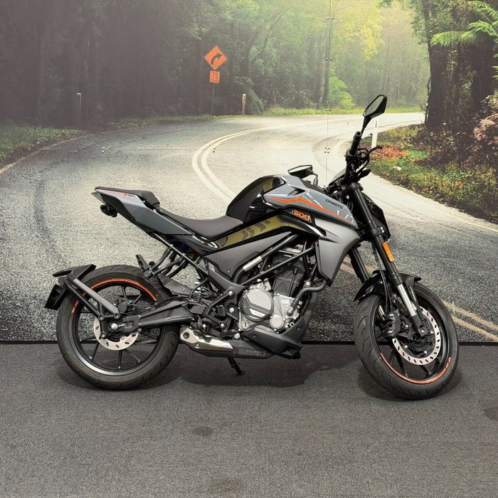 2025 CFMOTO 300 NK ABS NEBULA BLACK