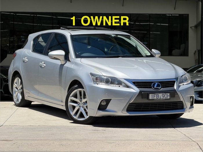 2016 Lexus CT 200h Luxury ZWA10R Titanium